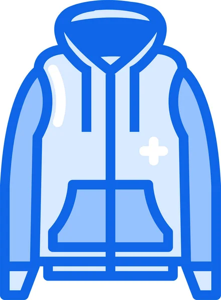 Gilet Icône Web Illustration Simple — Image vectorielle