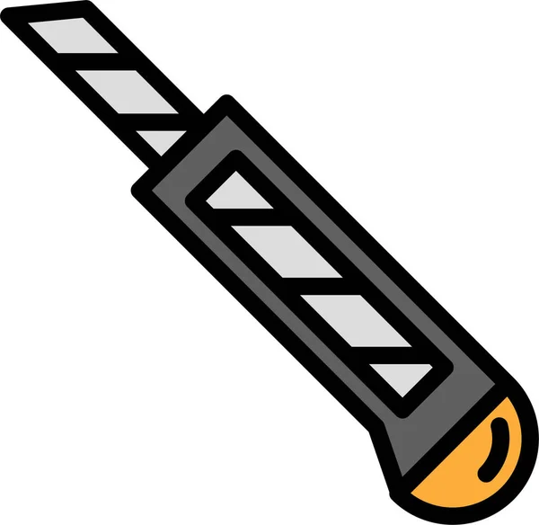 Bleistift Web Symbol Einfache Illustration — Stockvektor