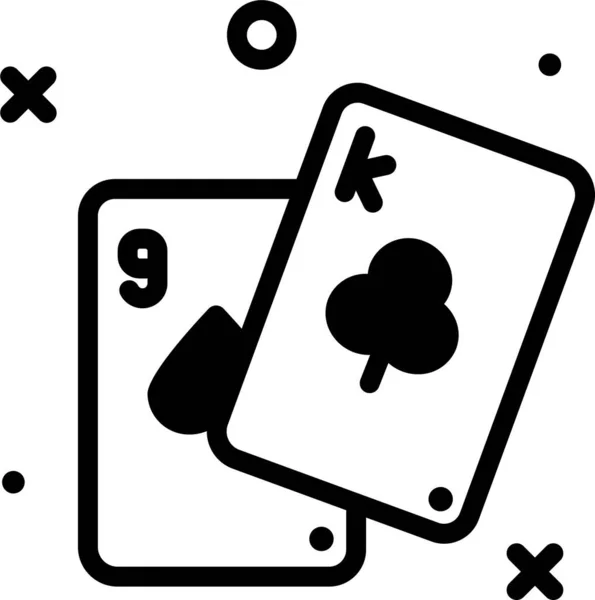 Spiel Web Symbol Einfache Vektor Illustration — Stockvektor