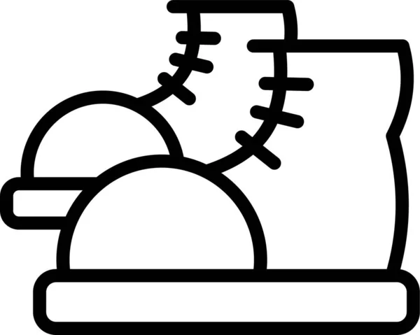 Boots Web Icon Einfache Illustration — Stockvektor