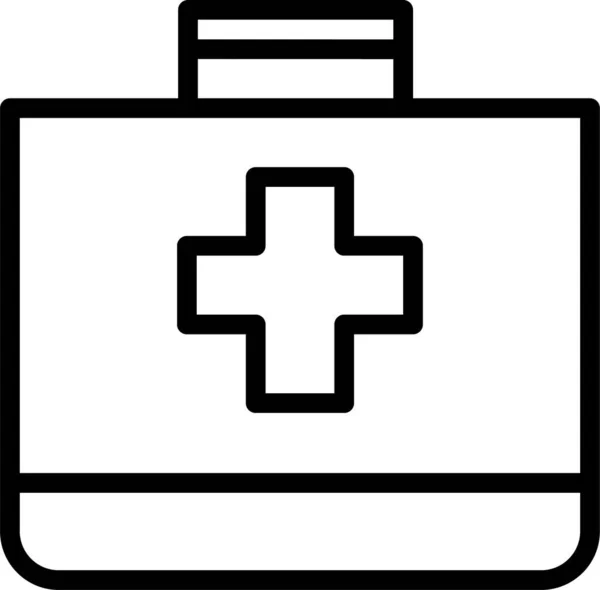 医疗包 简单的设计 — 图库矢量图片