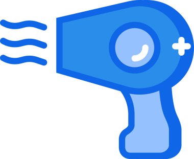 Saç kurutma makinesi. Web simgesi