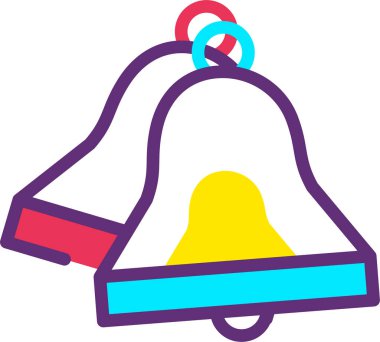 Zil. Web simgesi basit illüstrasyon