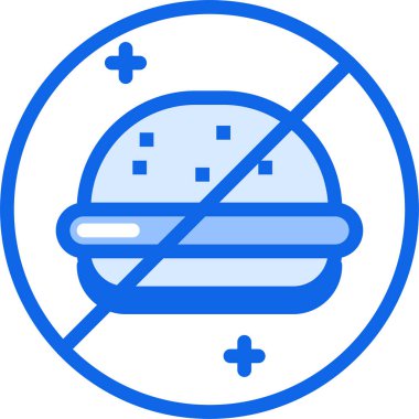 fast food. Basit resimleme