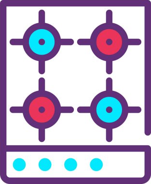 yemek web simgesi, tasarım için vektör illüstrasyonu