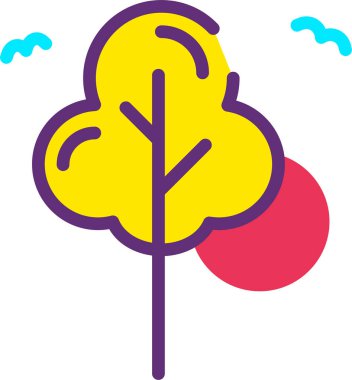 yaz, tatil, doğa, çevre, ekoloji, hava, bahar, plaj, düz renk simgesi.