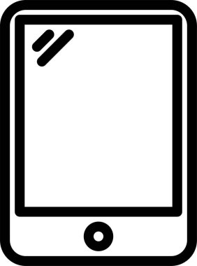 Cep telefonu. Basit resimleme