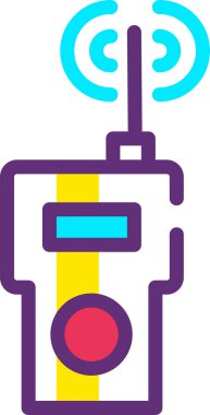 Uydu. Web simgesi basit illüstrasyon