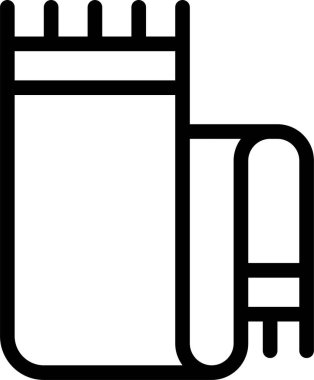 Masa. Web simgesi basit illüstrasyon