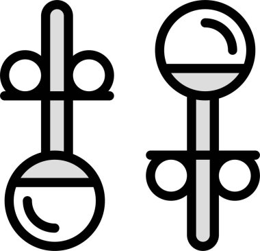 Mutfak. Web simgesi vektör illüstrasyonu