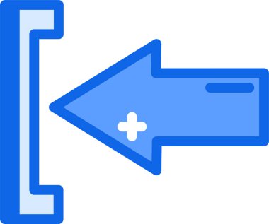 tıbbi ve sağlık çizgisi vektör simgesi