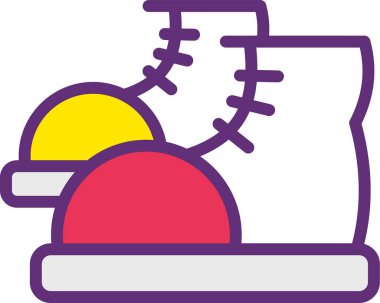 Çizme web simgesi, basit illüstrasyon