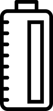 pil ağ simgesi, basit illüstrasyon