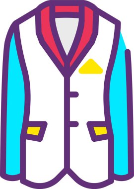 Gömlek. Web simgesi basit illüstrasyon