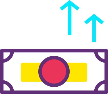 Kişisel ve ticari kullanım için iş ve finans simgesi