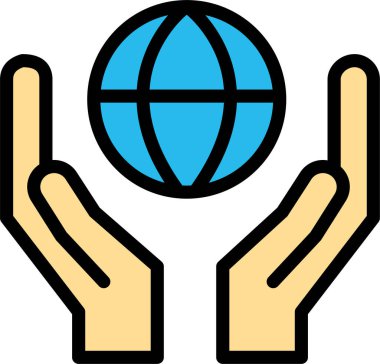 küresel dünya. Web simgesi