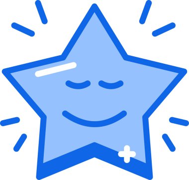 Yıldız. Web simgesi basit illüstrasyon