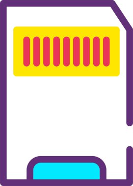 Tarak. Web simgesi basit illüstrasyon