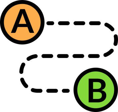bitcoin. Web simgesi basit illüstrasyon