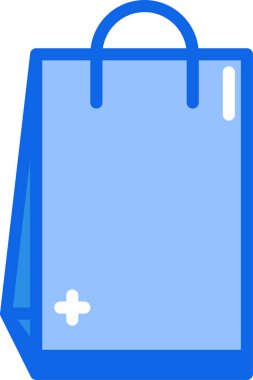 Alışveriş çantası. Basit tasarım