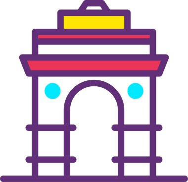 Bina. Web simgesi basit tasarım