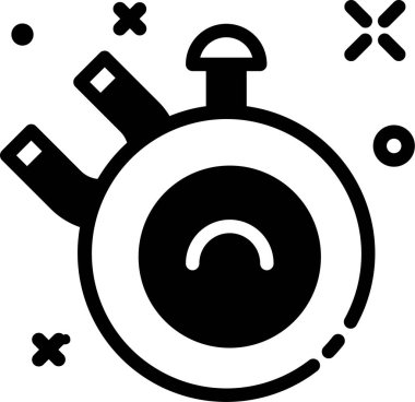 karakter web simgesi, basit vektör illüstrasyonu 