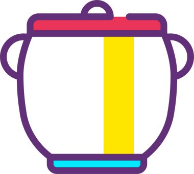 Çay. Web simgesi basit illüstrasyon