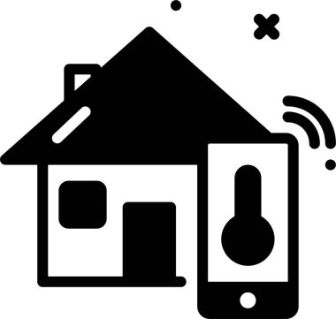 ev simgesi, vektör illüstrasyonu