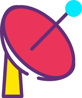 Müzik. Web simgesi basit illüstrasyon 