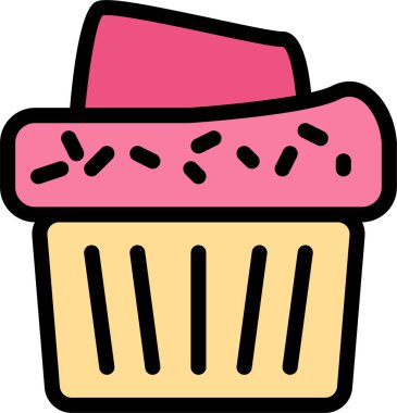 Alışveriş sepeti. Basit resimleme