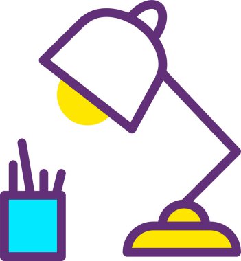 Lamba. Web simgesi basit illüstrasyon