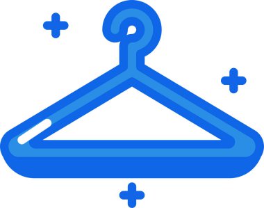 Askı. Web simgesi basit illüstrasyon