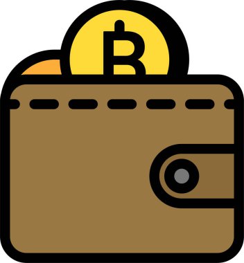 Para için. Web simgesi basit illüstrasyon