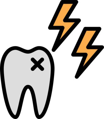 Diş bakımı. Basit resimleme