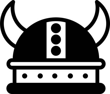 Miğfer. Web simgesi basit tasarım