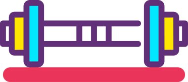 dambıl web simgesi, basit vektör illüstrasyonu