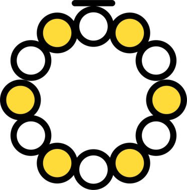 Basit bir takı ve dişli simgesi