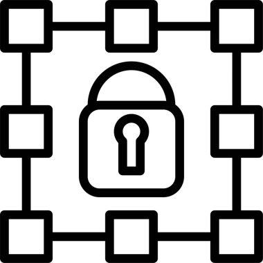 Arayüz web simgesi, basit vektör illüstrasyonu