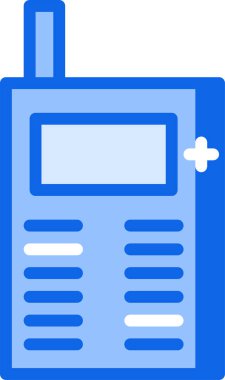 Radyo. Web simgesi basit illüstrasyon