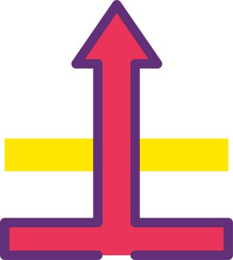 Yükle. Web simgesi basit illüstrasyon