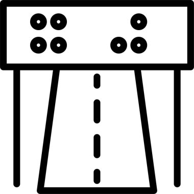 Banyo. Web simgesi basit illüstrasyon