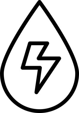 Güç. Web simgesi basit illüstrasyon 