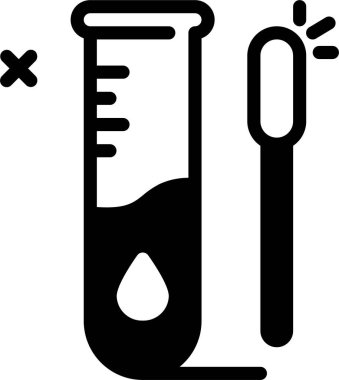 Deneme. Web simgesi basit illüstrasyon