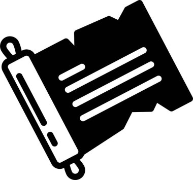 Kalem. Web simgesi basit illüstrasyon