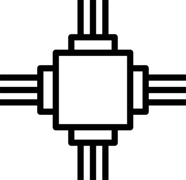 Kablolu yayın. Basit resimleme