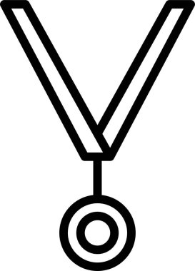 ödül web simgesi, basit vektör çizimi beyaz arkaplanda izole edildi