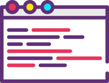 veri depolama simgesi vektör illüstrasyonu