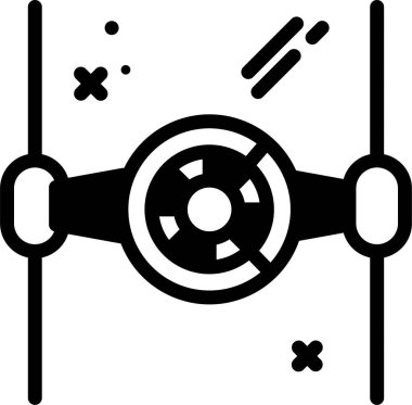 Uydu. Web simgesi basit tasarım