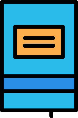 Belge. Web simgesi basit illüstrasyon 