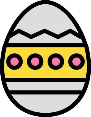 Paskalya yumurtası. Basit resimleme